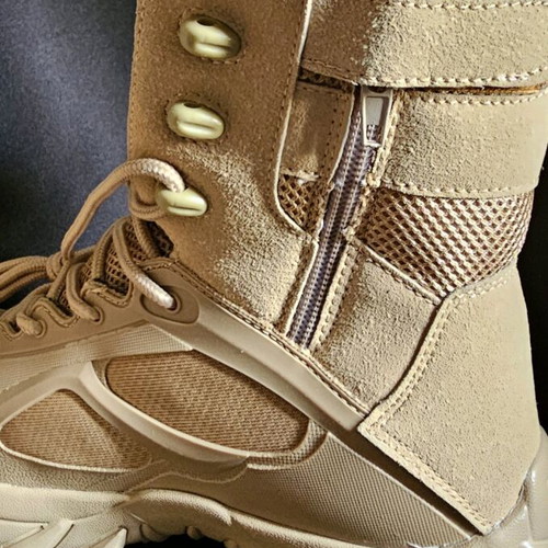 Hunting boots new, sand color, size 39, for fishing and camping