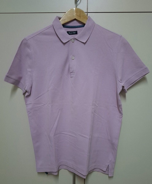 Massimo Dutti t-shirt σε παστέλ λιλά