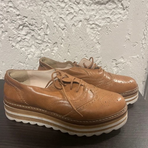 Divino Oxford shoes brown like new, size 37