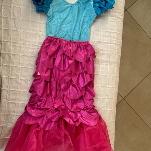 Mermaid carnival costume used for girl aged 4-6