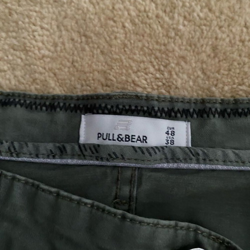 Cargo pants Pull & Bear green like new, size XXXL