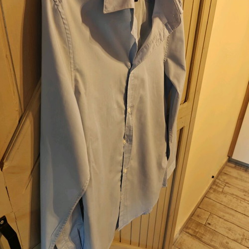 H&M Slim Fit Shirt Blue Like New Size S