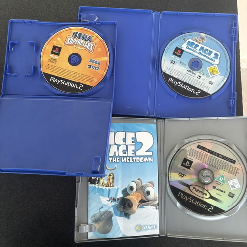 PlayStation 2 game collection used, pack of 6