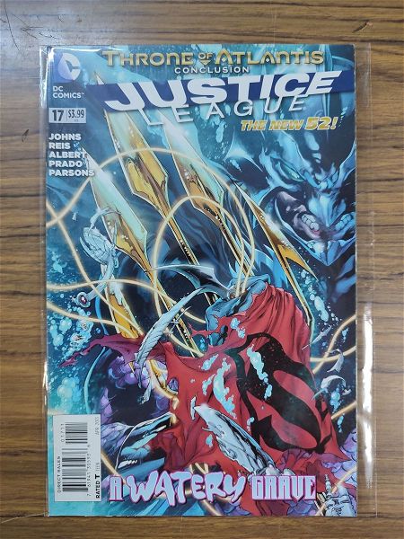  DC COMICS xenoglossa JUSTICE LEAGUE (2011)