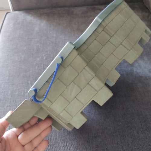 Playmobil portable castle like new with storage case