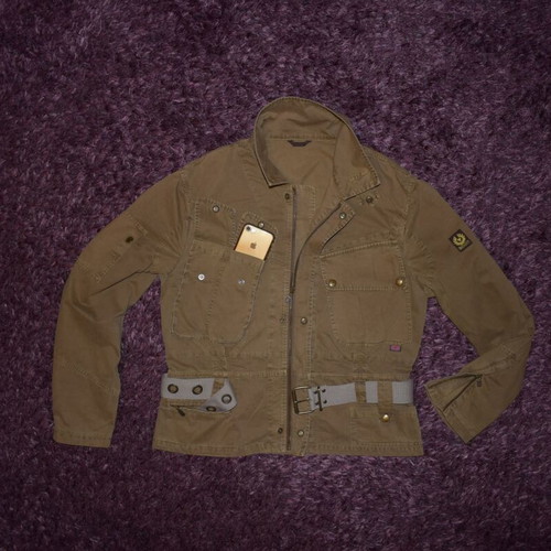 Belstaff Women's Jacket size L used, brown, made in Italy