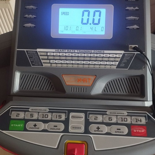 X Fit 107 Treadmill like new with fat burn and cardio programs