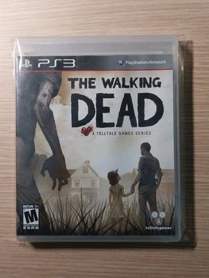 The Walking Dead PS3 like new, American, complete