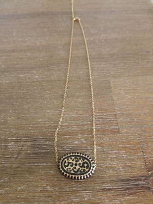 Handmade steel necklace