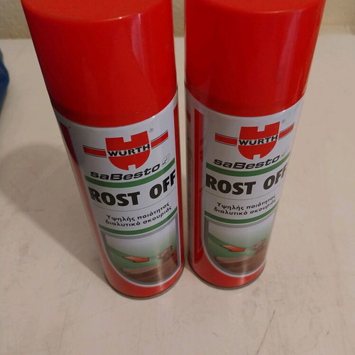Wurth Rost Off rust remover spray set of 2, new 400ml