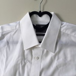 Men's 100% cotton shirt like new, white, size L