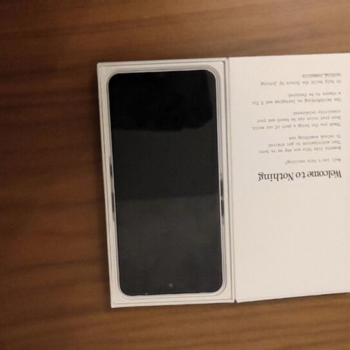 Nothing Phone 12 256GB like new, white, triple 100MP camera