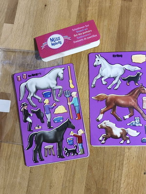 Equestrian stencil set like new