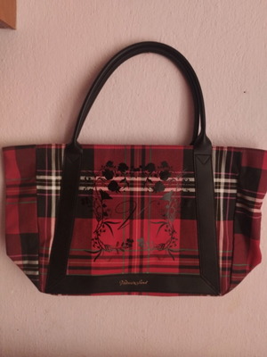 Victoria's Secret Red Plaid Holiday Tote Bag New Edition 2020