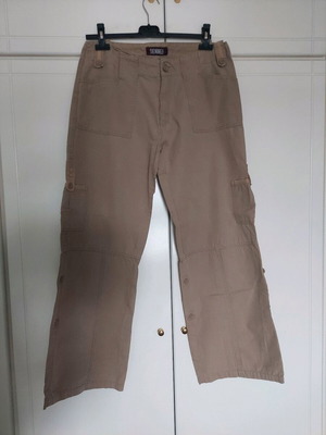 Γυναικείο παντελόνι Denim μέγεθος L μπεζ σαν καινούργιο