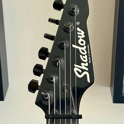 Shadow S-100 Superstrat electric guitar used, rare 1990 vintage