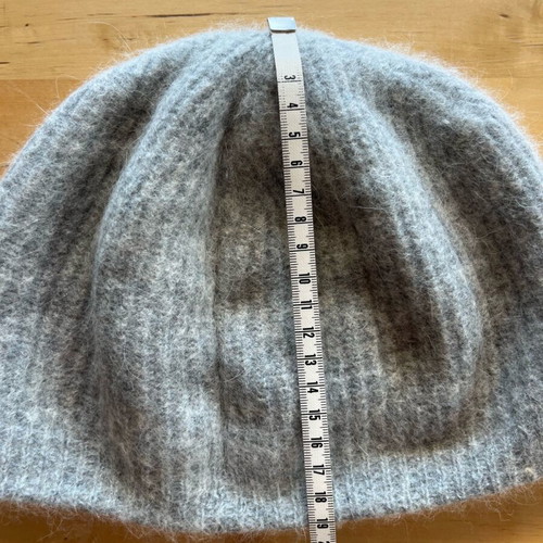 Woolen gray hat like new, size S
