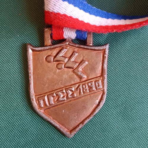 Collectible Commemorative Medal Panionios G.S.S. 1890 Swimming like new