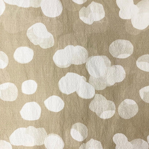 COS Cotton Seersucker Shirt like new, short sleeve, beige with white dots
