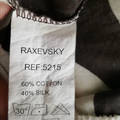 Raxevsky dress like new, silk and cotton, size L