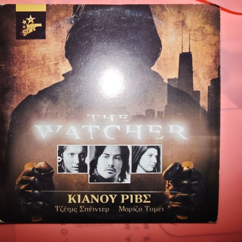The Watcher DVD used with subtitles, box only