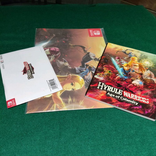 Hyrule Warriors Age of Calamity collectible items new, pack of 3