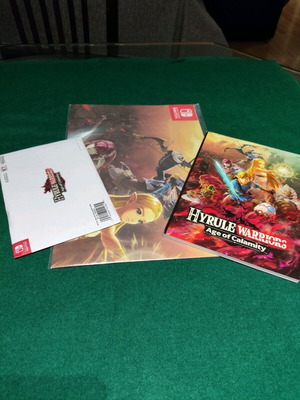 Hyrule Warriors Age of Calamity συλλεκτικά αντικείμενα καινούργια, πακέτο 3 τεμαχίων