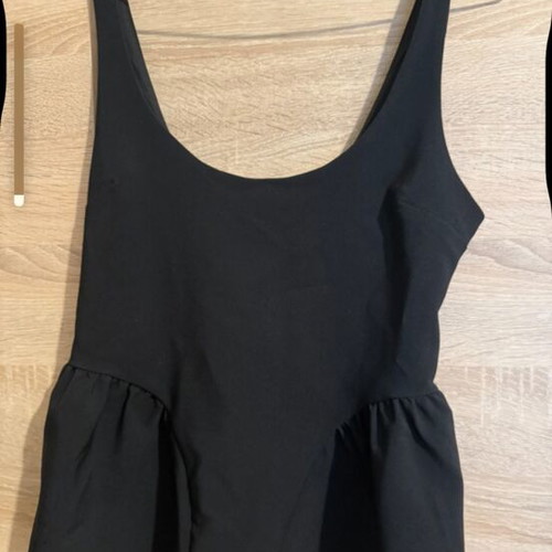 Bershka black top, size M / 38 / 10, new
