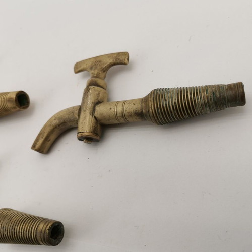 Wine barrel taps used, pack of 3 small collectible
