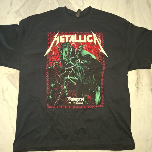 Metallica T-shirt new, 3XL, black, Budapest pop up store