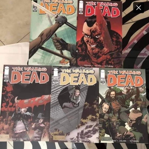 Walking Dead set of 78 new comics with rare variants and specials