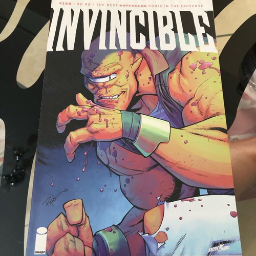Invincible 128 new, low print, rare, Amazon Prime TV series, Image Comics
