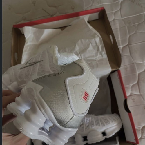 Nike Shox TL white sneakers