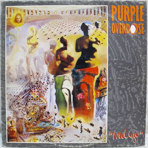 Purple Overdose–Indigo vinyl LP used, 1990 psychedelic rock album