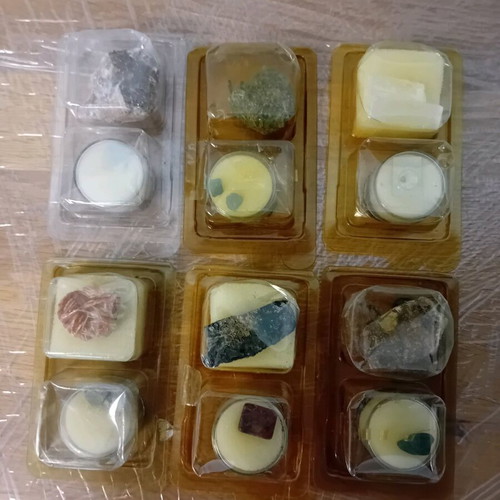 Collectible rocks used, pack of 12 pieces