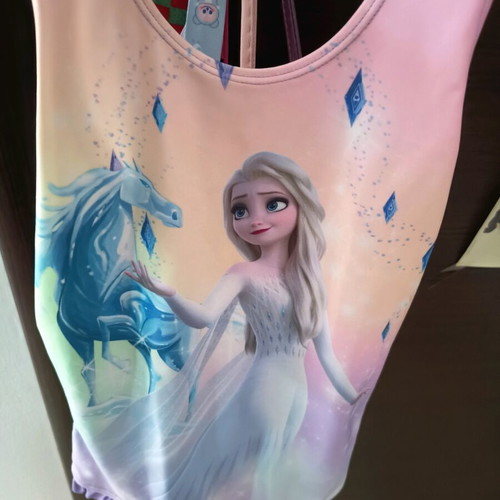 HM swimsuit for 9 years Frozen Elsa like new, purple