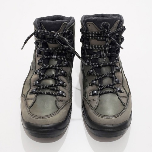 Lowa Renegade GTX Mid sports hiking shoes used, size 37-38, gray