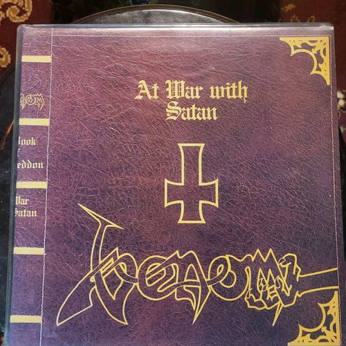 Venom At War With Satan transparent LP like new