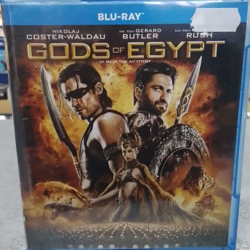 Gods of Egypt Blu-Ray with Greek subtitles