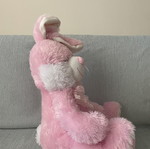 Large pink plush bunny teddy bear