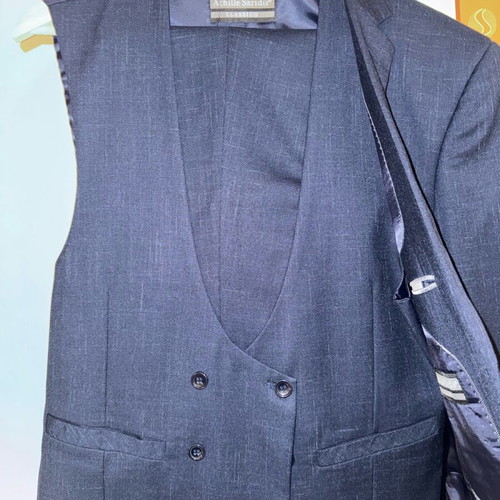 Blue suit set N48 Achille Saridis like new