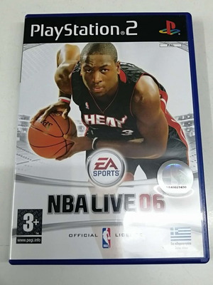 NBA Live 06 PlayStation 2 παιχνίδι σαν καινούργιο, ελληνικό
