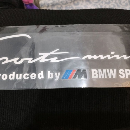 BMW stickers new
