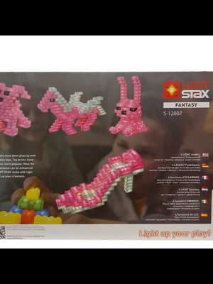 Open Brick Source Light STAX Fantasy 4 σε 1 με επαναφορτιζόμενη βάση τροφοδοσίας και 4 λειτουργίες φωτισμού καινούργιο