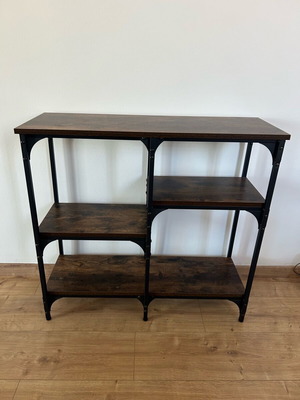 Shelf like new, dimensions 80x75x29 and shelves 60/45/30x15 cm