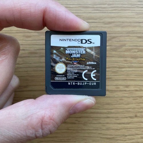 Nintendo DS Monster Jam Path of Destruction used game