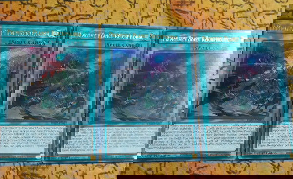 Primitive Planet Reichphobia Set (Super Rare, Yugioh)