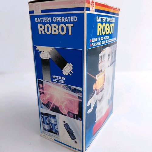 Besford Robot new from 70s-80s decade, functional sounds and lights