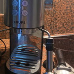 Krups Virtuoso espresso machine like new with Vicko milk frother gift