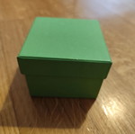Box with sequins like new
